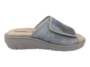 Zapatilla Casa Mujer PlumaFlex 14523 Celeste