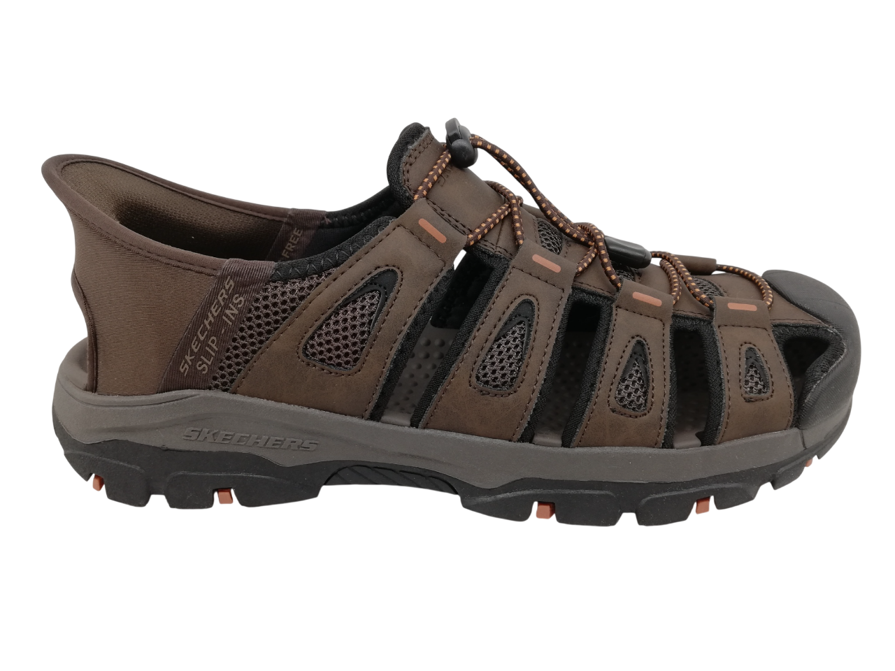 Sandalia Slip-Ins Hombre Skechers 205187 Marrón