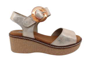 Sandalia Mujer Dorking D9450 Oro