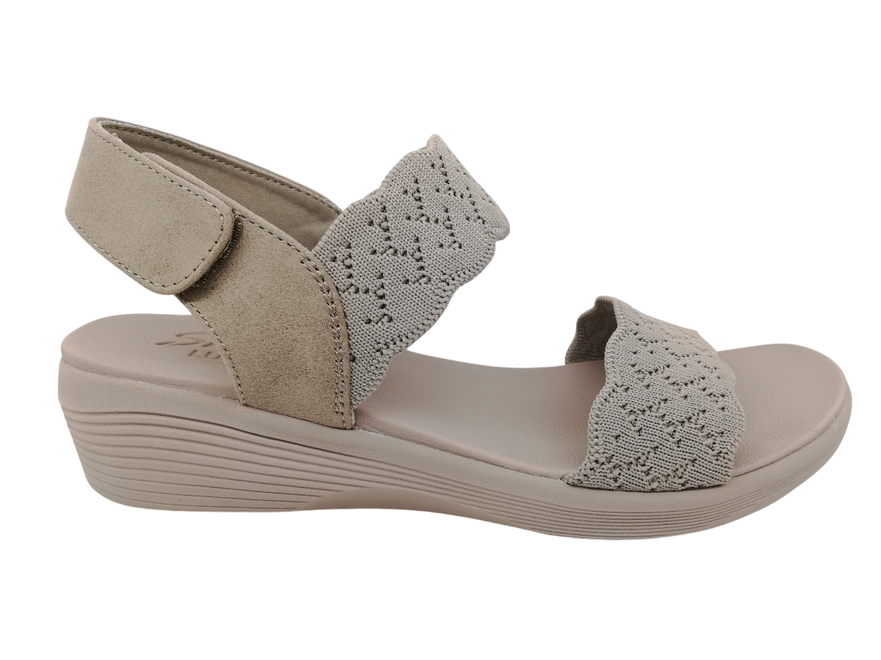Sandalia Mujer Skechers 163165 Taupe