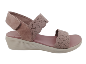 Sandalia Mujer Skechers 163165 Malva