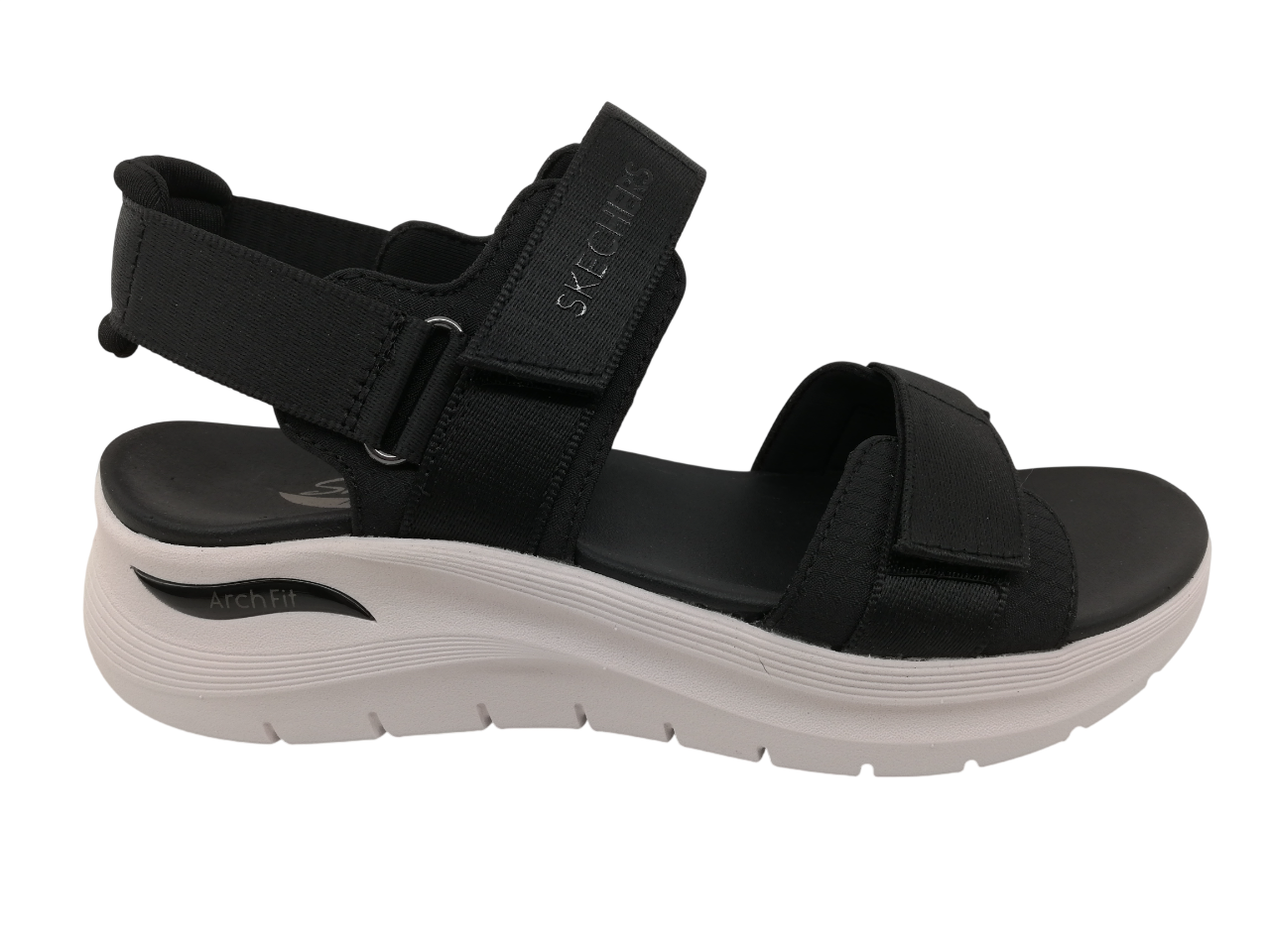 Sandalia Arch-Fit Mujer Skechers 119465 Negro