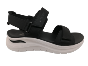 Sandalia Arch-Fit Mujer Skechers 119465 Negro