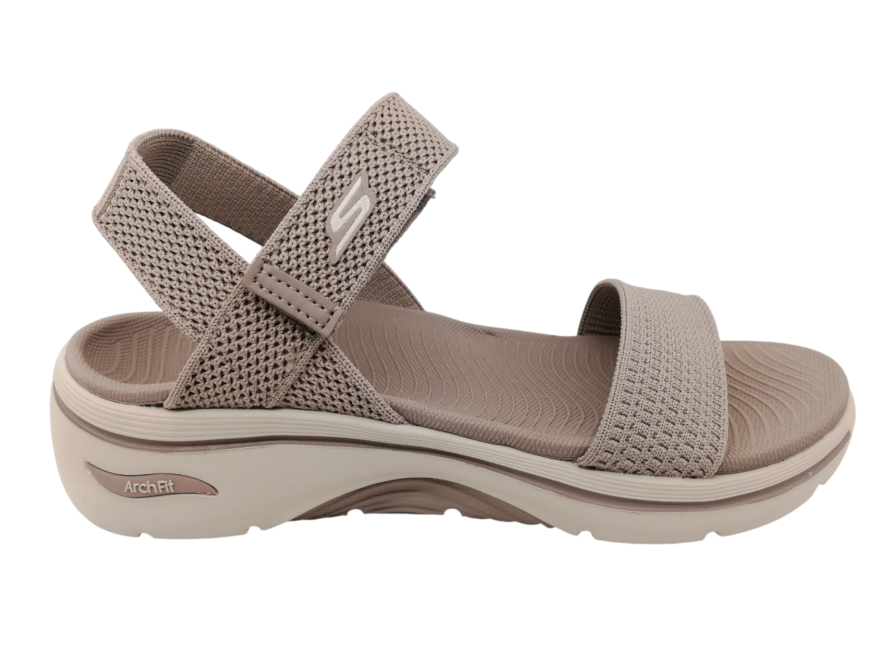 Sandalia Arch-Fit Mujer Skechers 140874 Taupe