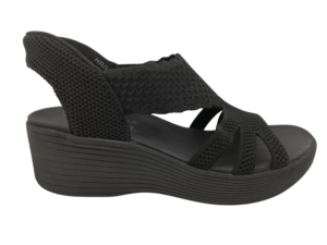 Sandalia Slip-Ins Mujer Skechers 120012 Negro