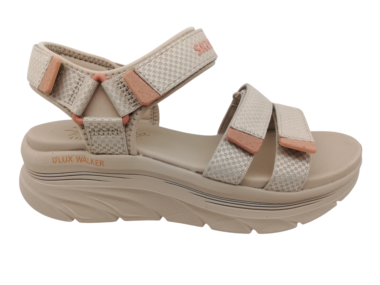 Sandalia Mujer Skechers 119826 Taupe