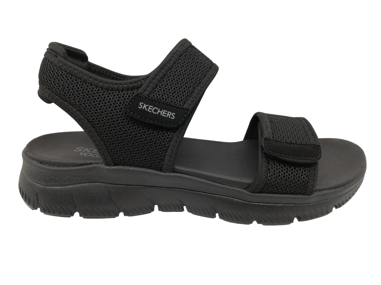 Sandalia Mujer Skechers 163158 Negro