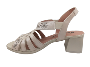 Sandalia Vestir Mujer Pitillos 11211 Natural - Ítem1