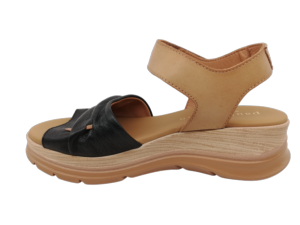 Sandalia Mujer Paula Urban 24-404 Negro - Ítem1