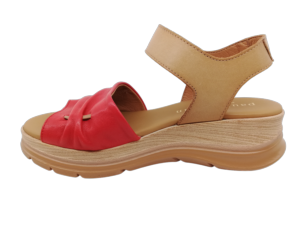 Sandalia Mujer Paula Urban 24-404 Rojo - Ítem1
