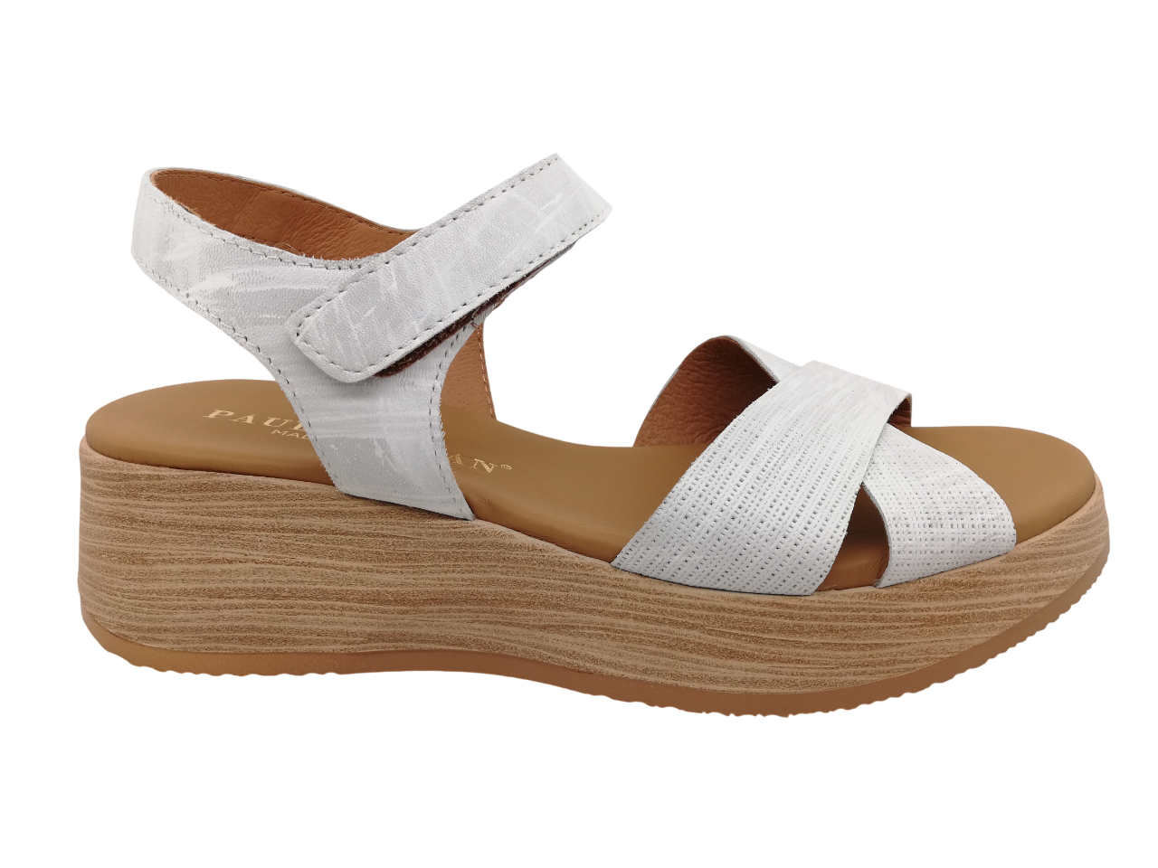 Sandalia Mujer Paula Urban 33-848 Blanco