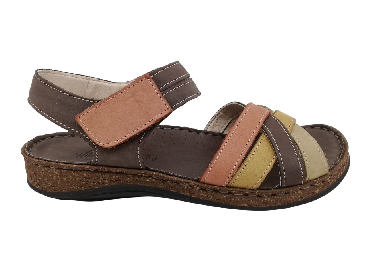 Sandalia Mujer Walk&Fly 43170 Marrón