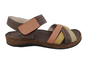 Sandalia Mujer Walk&Fly 43170 Marrón