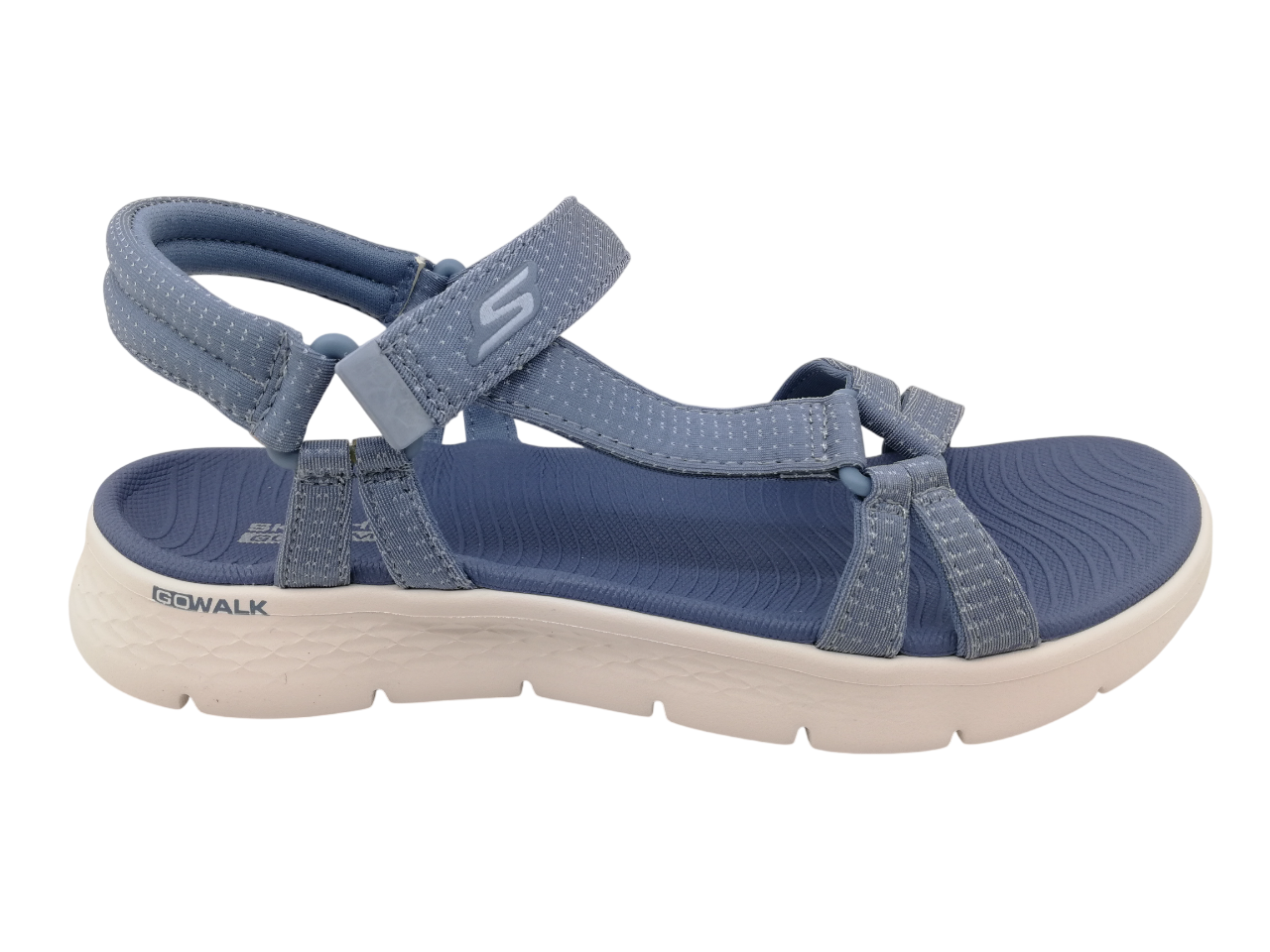 Sandalia Mujer Skechers 141451 Celeste