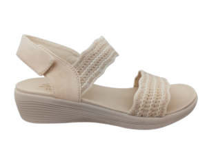 Sandalia Mujer Skechers 119559 Blanco