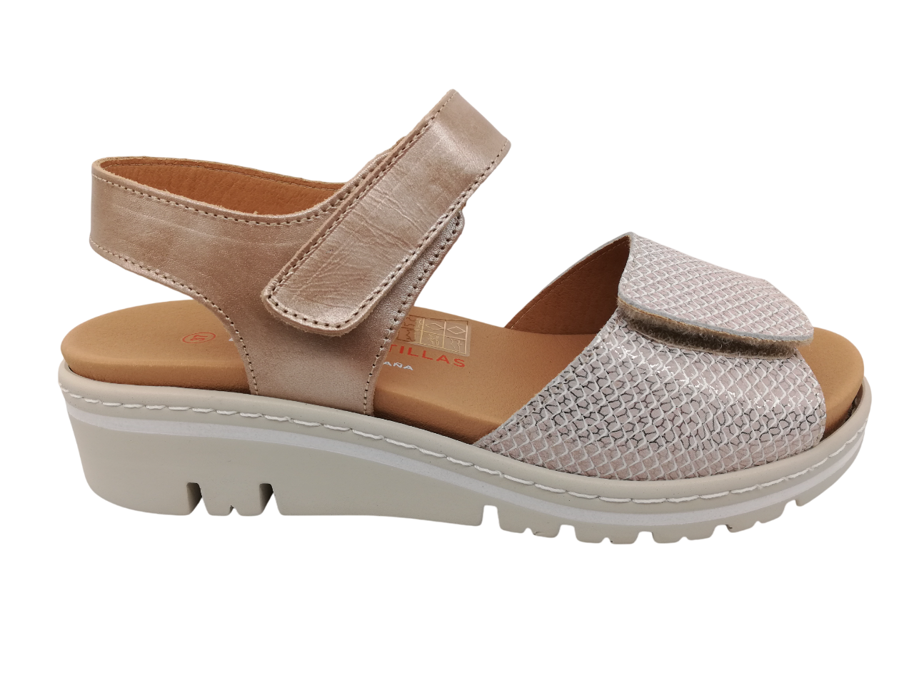 Sandalia Mujer Doctor Cutillas 36157 Beige