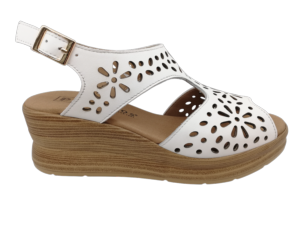 Sandalia Mujer Pitillos 11051 Blanco