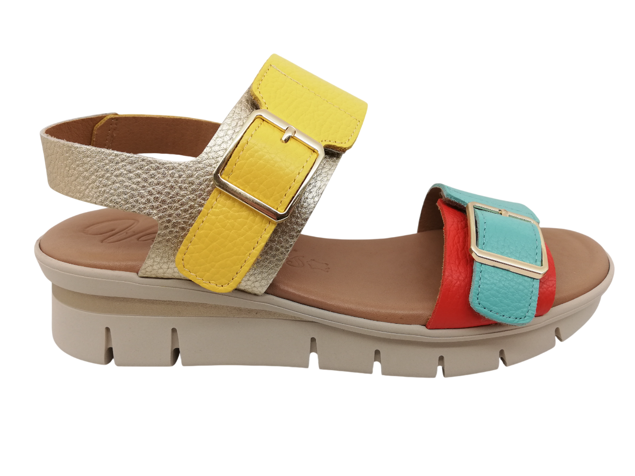 Sandalia Mujer Valeria's 2602 Multicolor