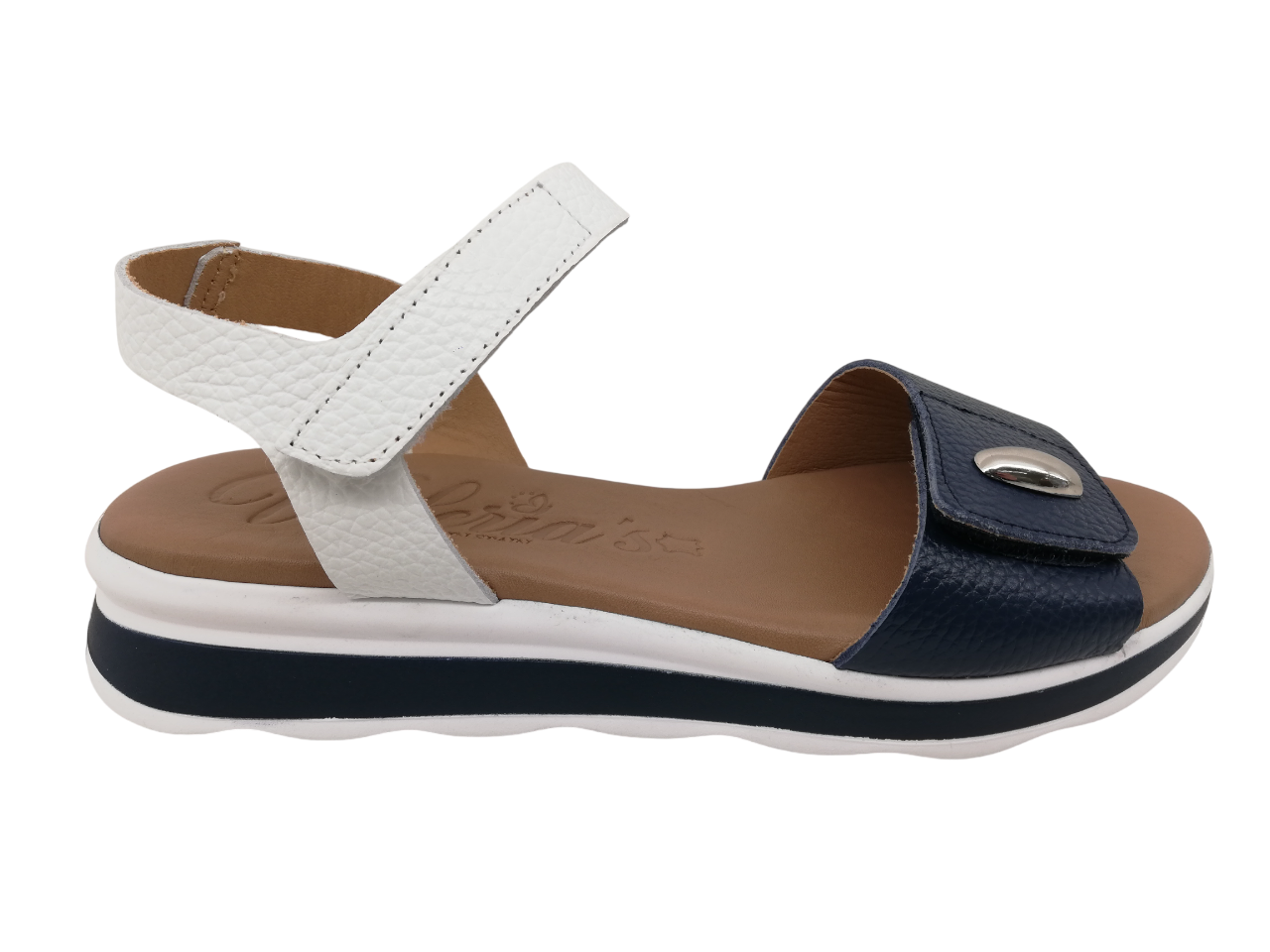 Sandalia Mujer Valeria's 2609 Azul Marino