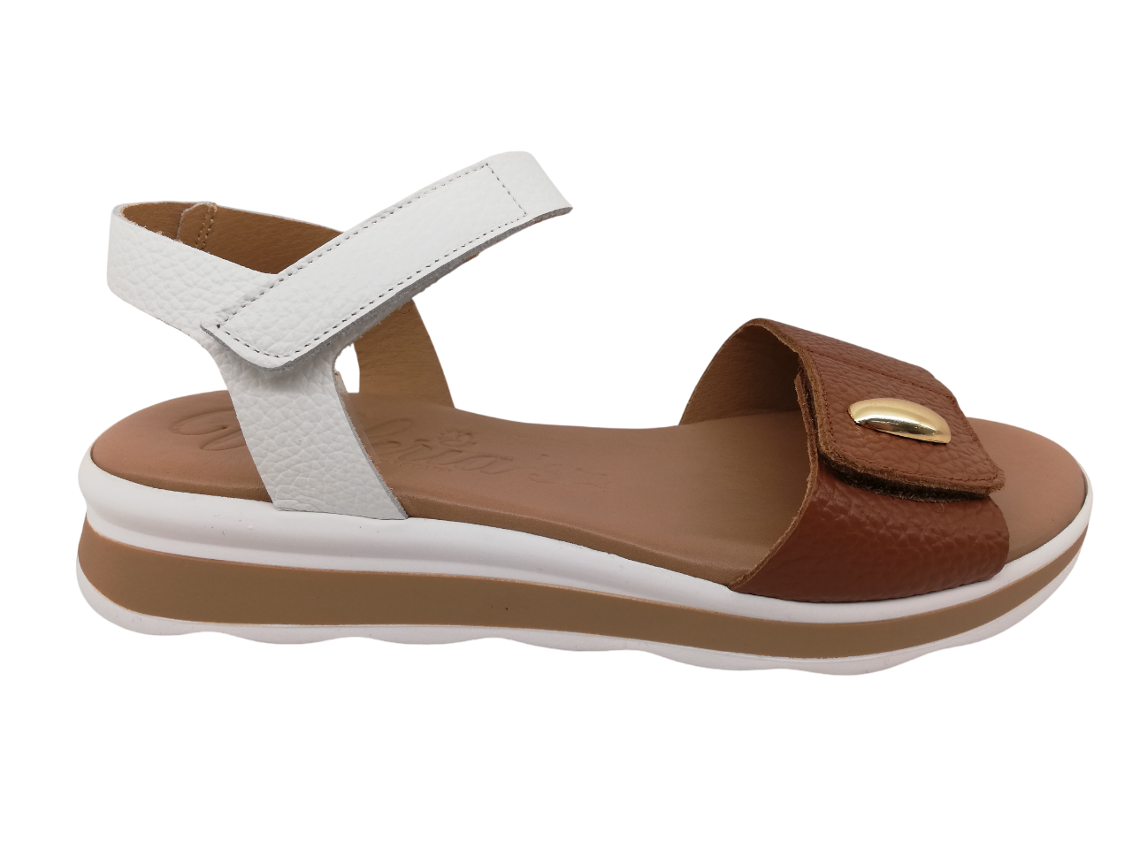 Sandalia Mujer Valeria's 2609 Cuero