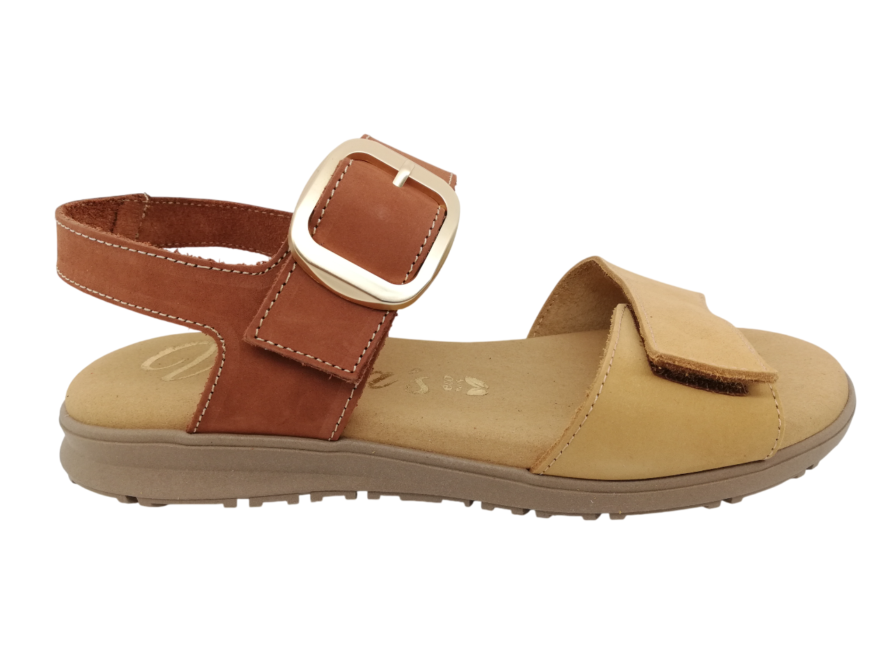 Sandalia Mujer Valeria's 2648 Ocre