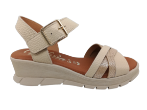 Sandalia Mujer Valeria's 2650 Beige