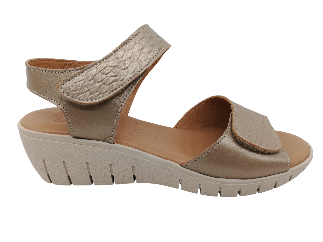 Sandalia Mujer Valeria's 2680 Taupe