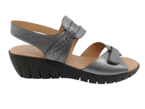 Sandalia Mujer Valeria's 2684 Plomo