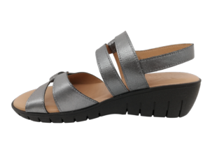 Sandalia Mujer Valeria's 2684 Plomo - Ítem1