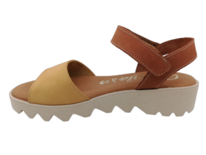 Sandalia Mujer Valeria's 2690 Ocre - Ítem1