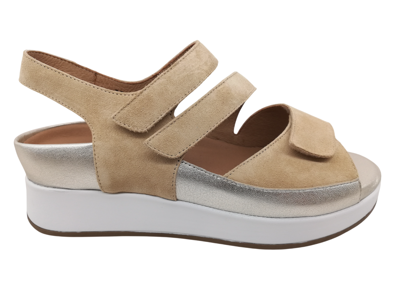 Sandalia Mujer PieSanto 260423 Beige