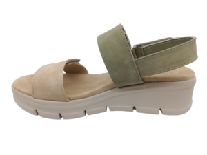 Sandalia Mujer Amarpies 30135 Beige-Kaki - Ítem1