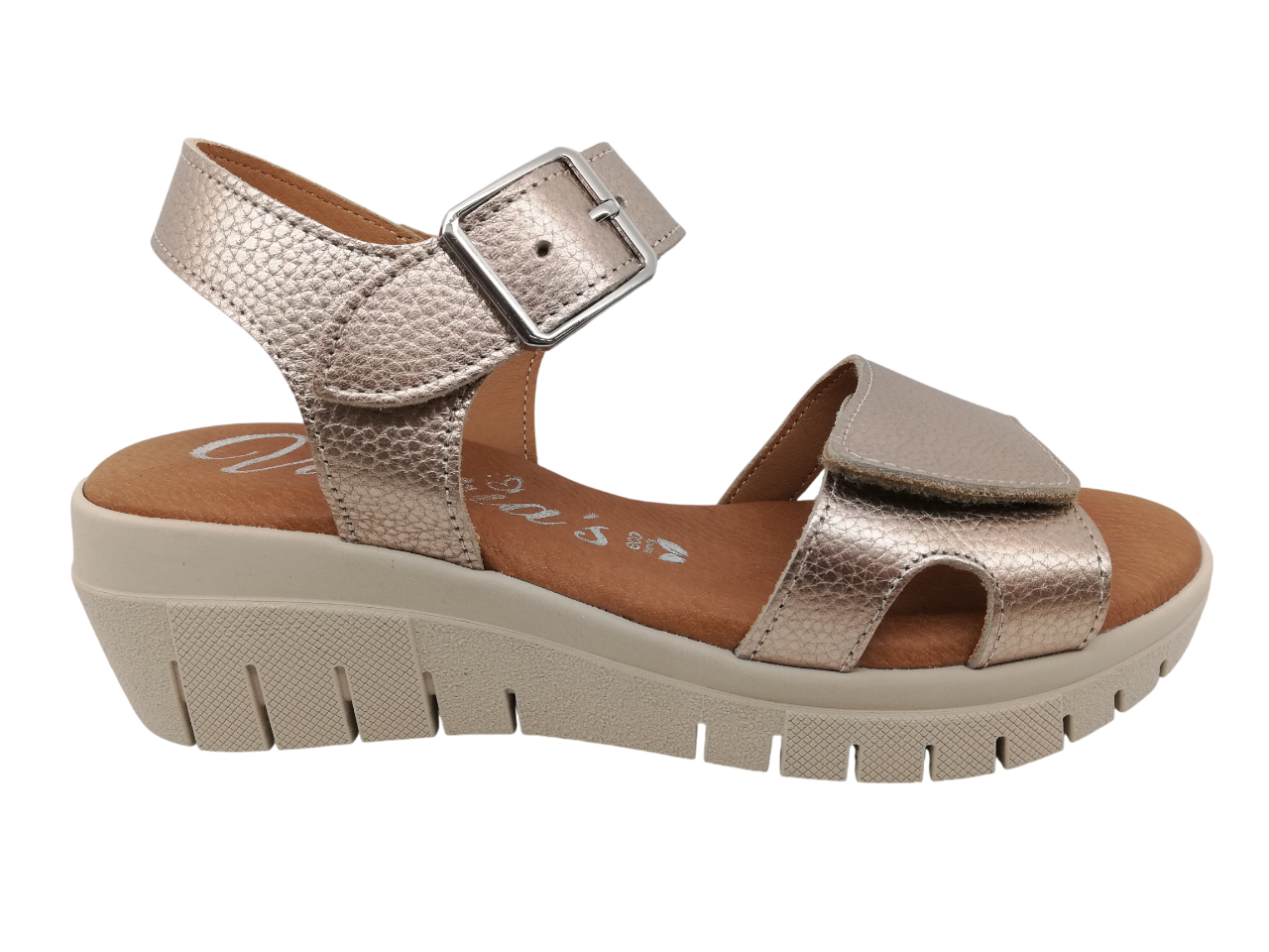 Sandalia Mujer Valeria's 2659 Beige