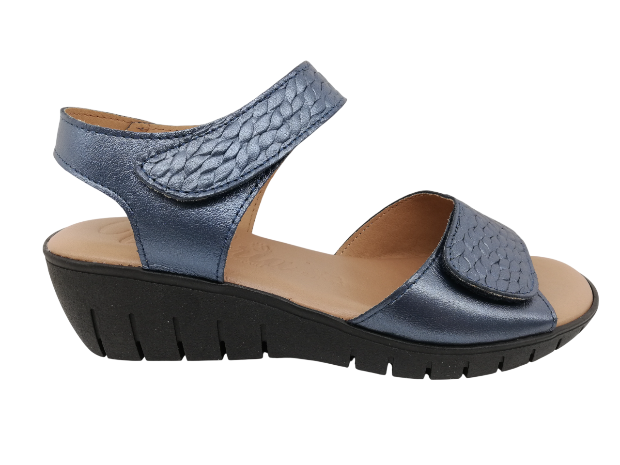 Sandalia Mujer Valeria's 2680 Azul Marino