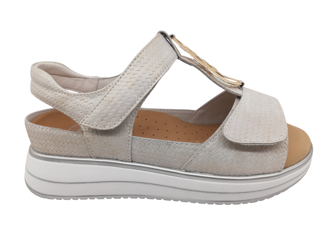 Sandalia Mujer G Confort S-664JCF Blanco