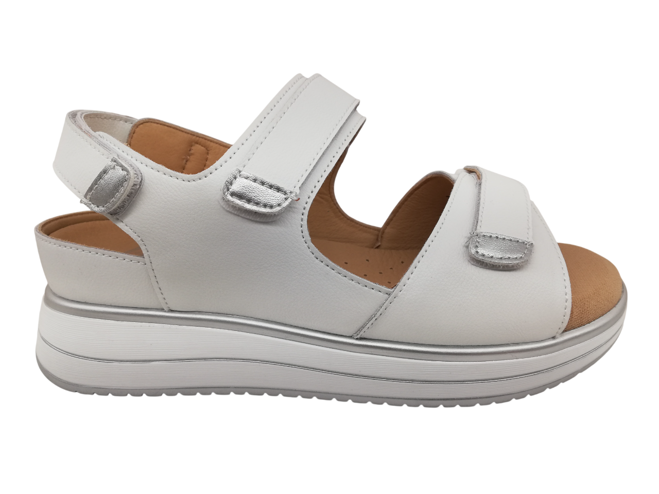 Sandalia Mujer G Confort S-663 Blanco