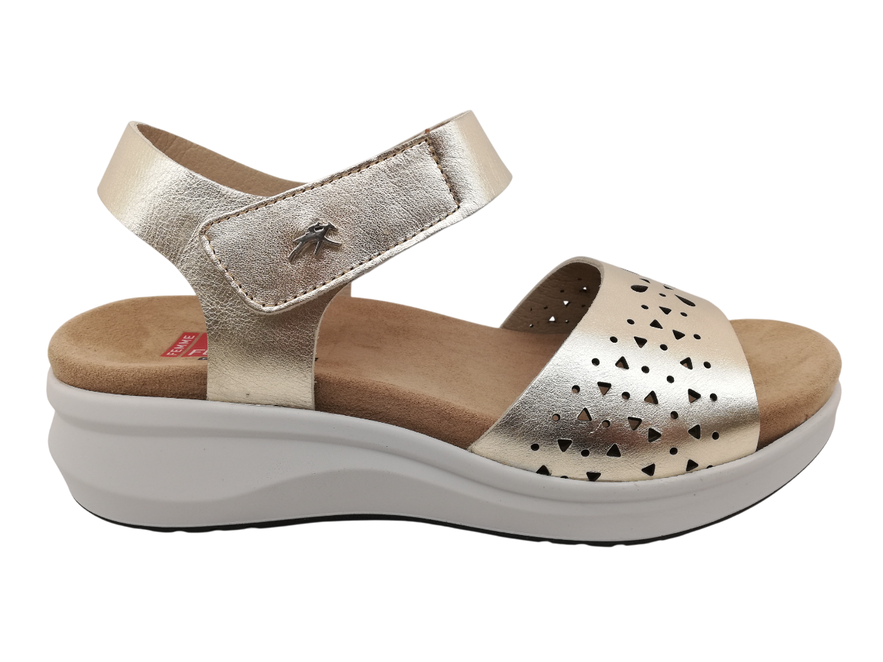 Sandalia Mujer Fluchos F2425 Oro