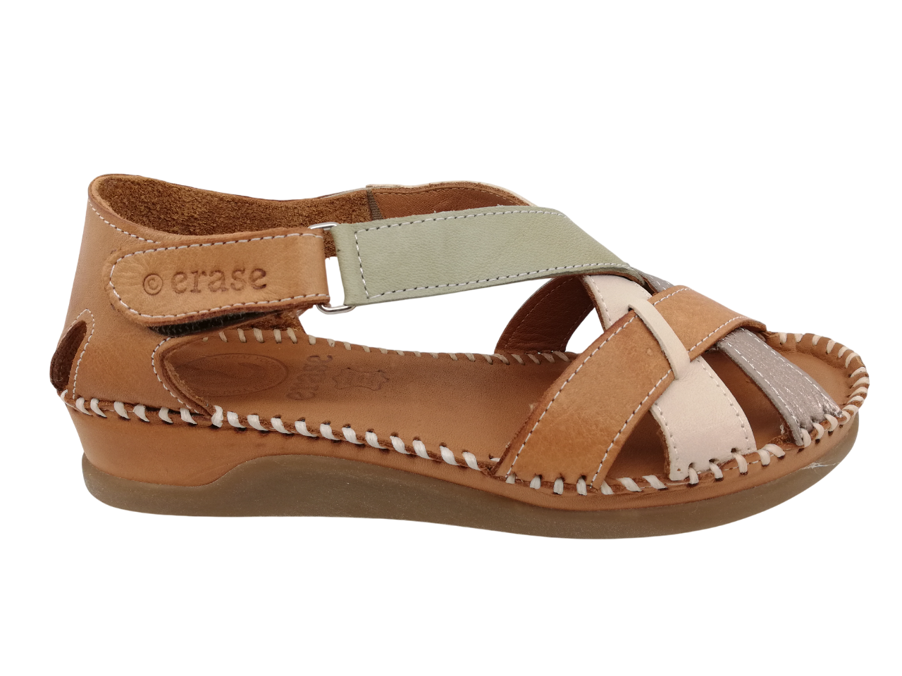 Sandalia Mujer Erase 793-64 Cuero