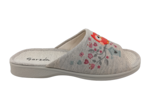Zapatilla Casa Mujer Garzón 2536.119 Gris - Ítem1
