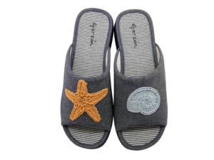 Zapatilla Casa Mujer Garzón 2537.119 Azul Marino