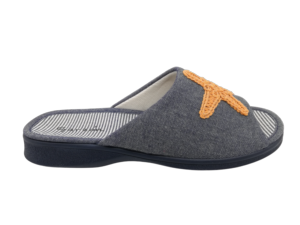 Zapatilla Casa Mujer Garzón 2537.119 Azul Marino - Ítem1