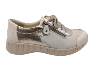 Zapato Casual Mujer Suave 3302 Platino