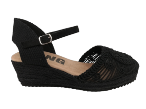 Alpargata Mujer D' Angela 30671 Negro