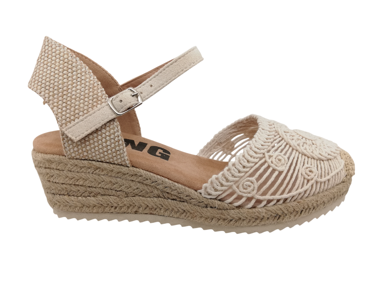 Alpargata Mujer D' Angela 30671 Beige
