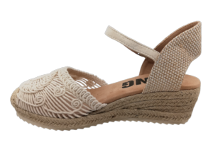 Alpargata Mujer D' Angela 30671 Beige - Ítem1