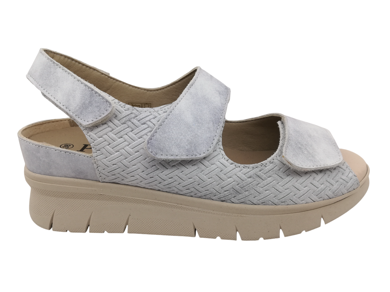 Sandalia Mujer Pinoso's 8192GOMA Blanco