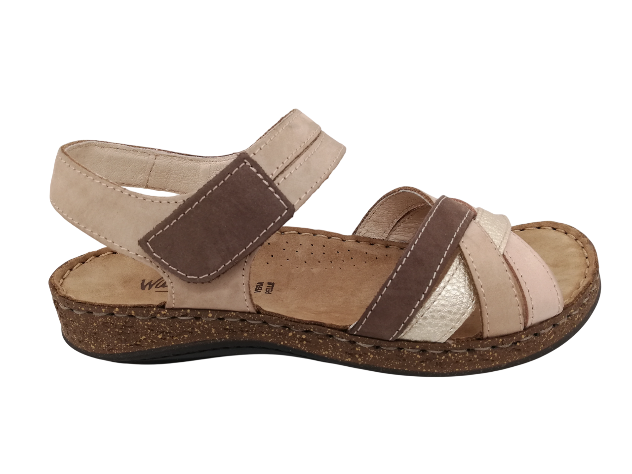 Sandalia Mujer Walk&Fly 43170 Oro