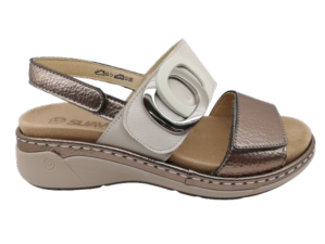 Sandalia Mujer Suave 3323 Bronce