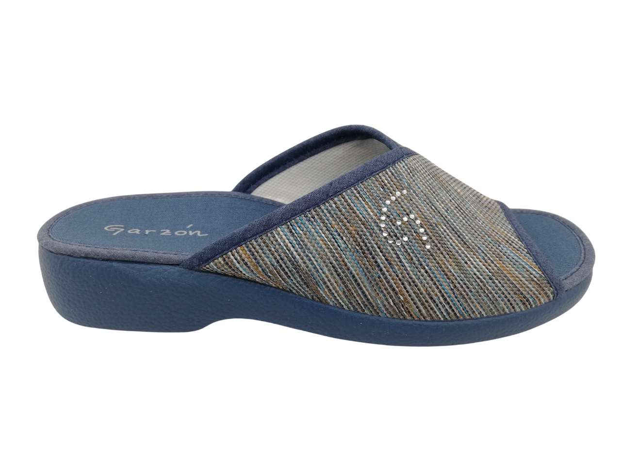 Zapatilla Casa Mujer Garzón 3258.155 Azul Marino