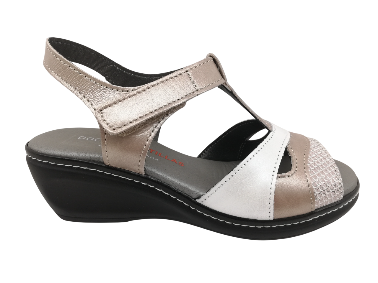 Sandalia Mujer Doctor Cutillas 32177 Beige